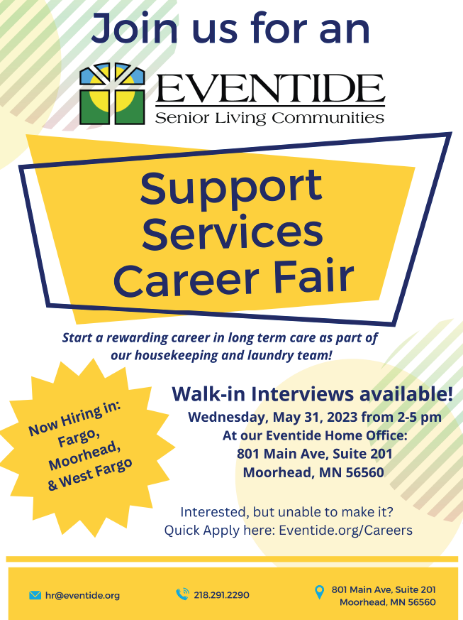 Support Services Career Fair, Moorhead