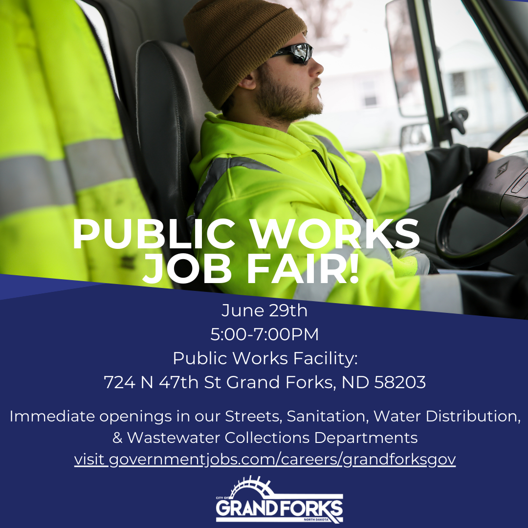 Public Works Job Fair Flyer