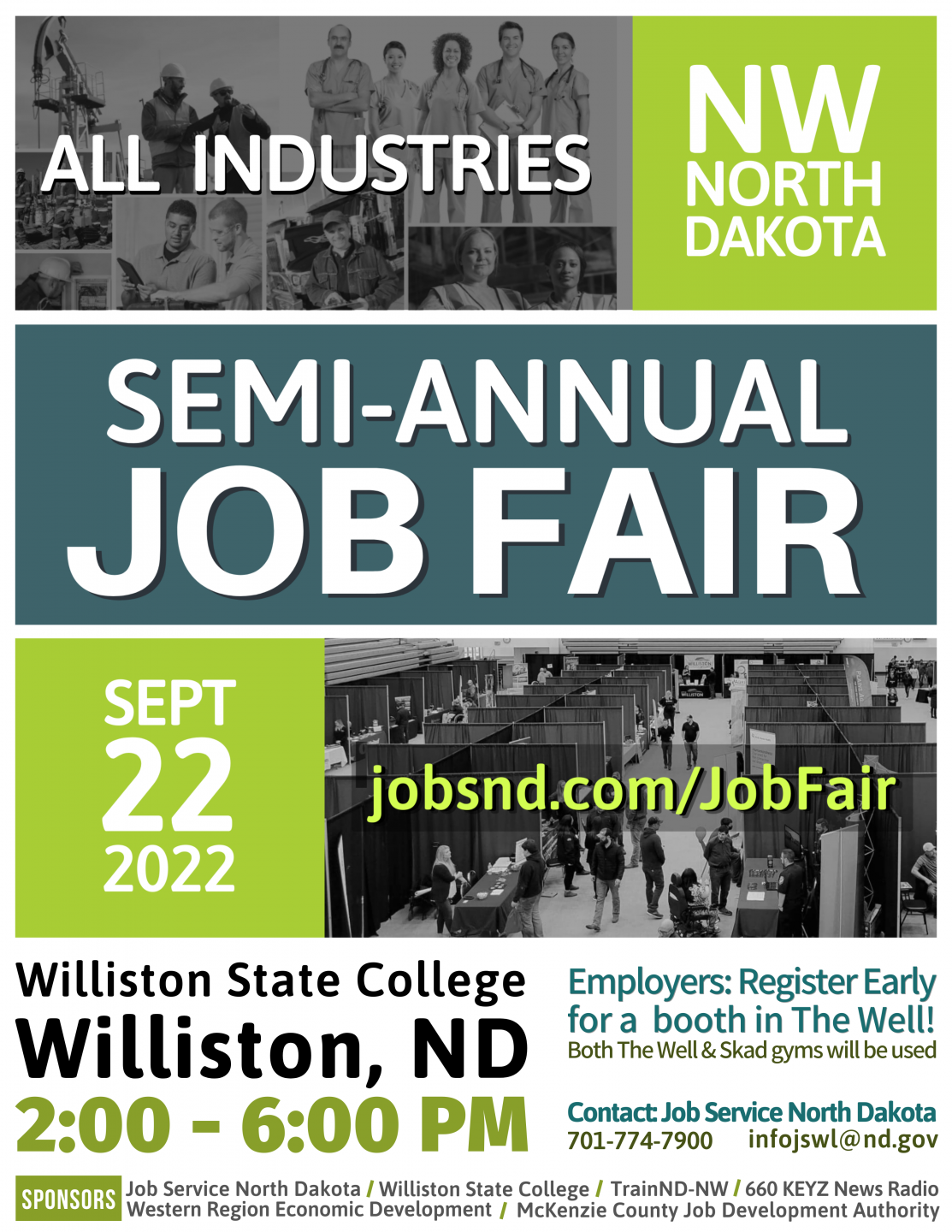 Fall 2022 NWND Semi-Annual Job Fair