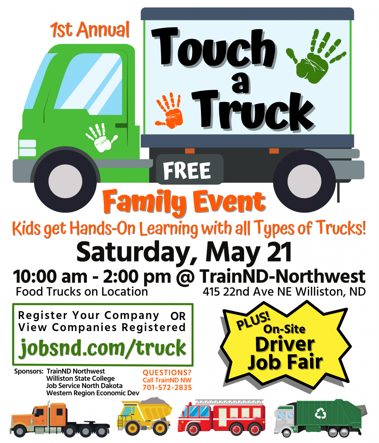 Touch-a-Truck Family Event