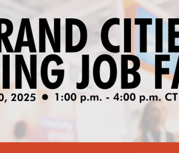 Grand Cities Spring Job Fair Banner